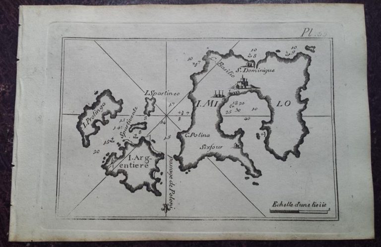 Παλιός ναυτικός χάρτης